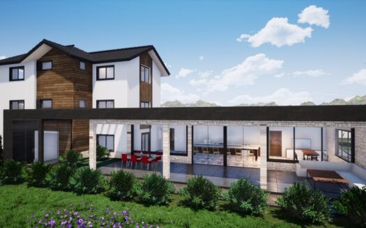 Продава стара двуетажна къща с проект, РЗП 134 кв. м, двор 1 020 кв. м, с. Дъбене, център